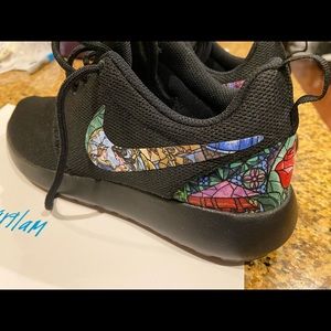 Brand new custom Disney NIKE shoes 7.5 womens